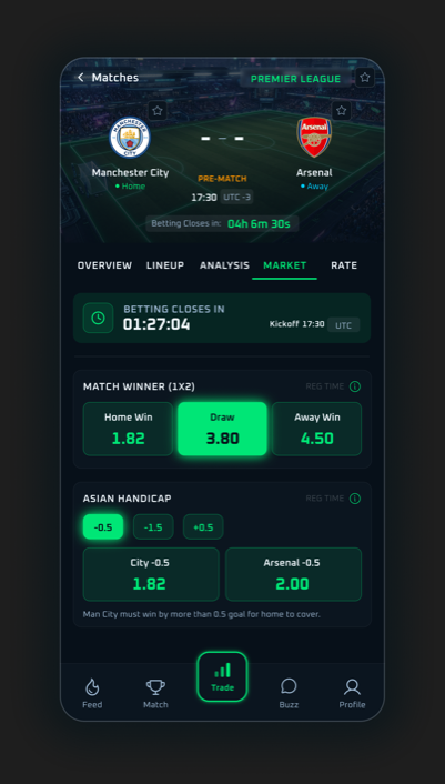 GoalFi match detail screen